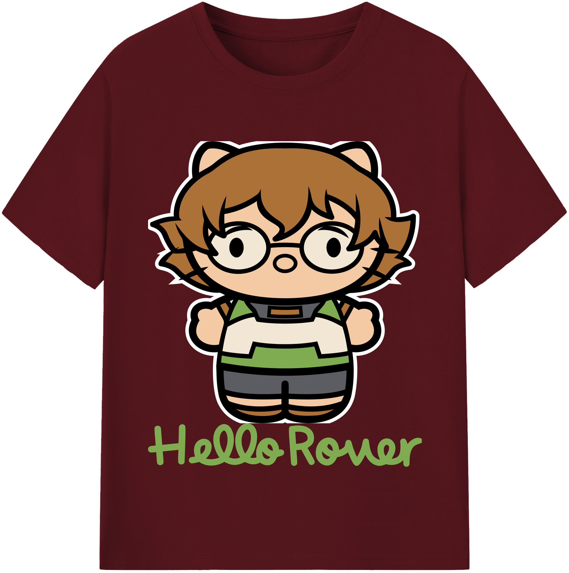 （画像用） Hello Kitty ハローキティ 綿100％半袖Tシャツ（フロントプリント）